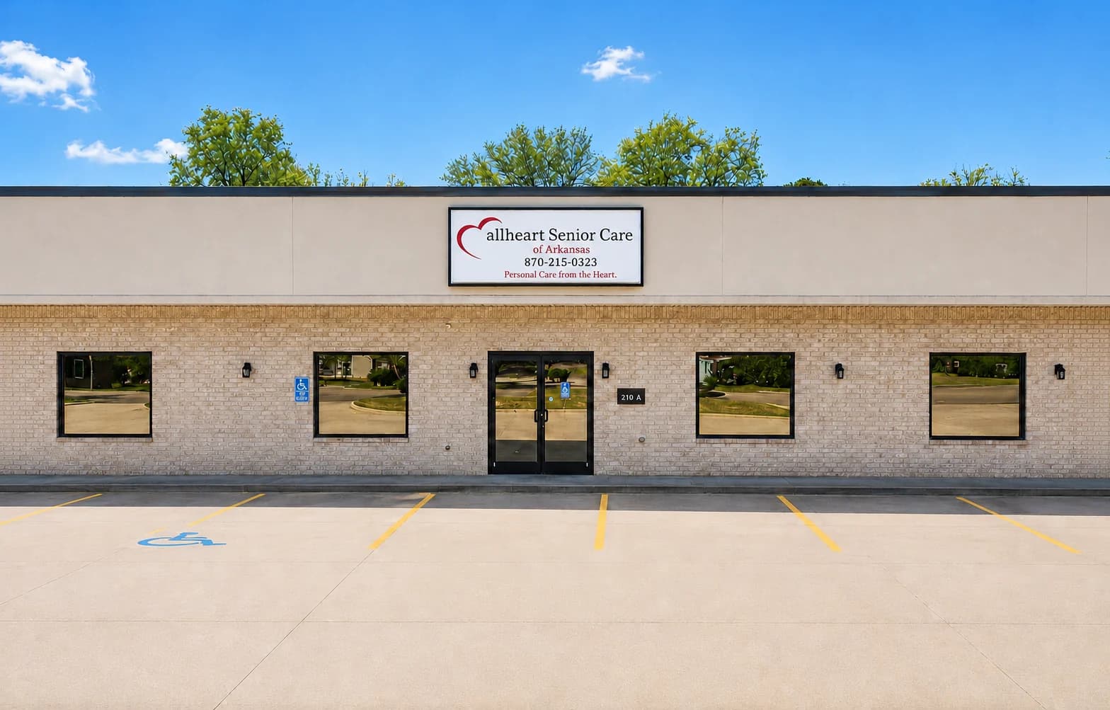 Allheart Senior Care corporate office in Paragould, Arkansas